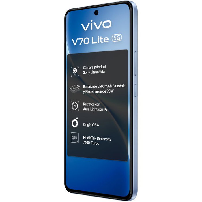Vivo V70 Lite 5G 6GB/256GB 6.77 120Hz Azul